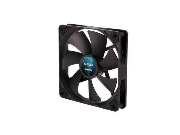 Gelid Solutions FN-PX14-11, Tuuletin, 14 cm, 1000 RPM, 21 dB, 67,4 cfm, Musta