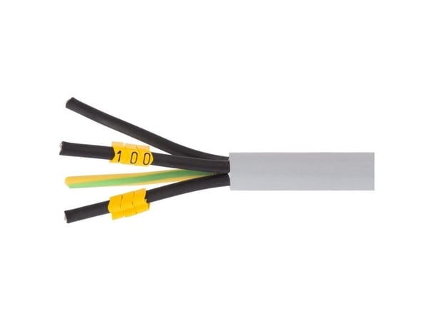 Lapp 61817910, Gul, PVC, 3 mm, 200 styck, Svart, A