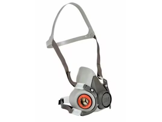 3M 6200, 24 kpl, M, Aikuiset, 3M™ 2000, 5000, 7000 Series, Harmaa
