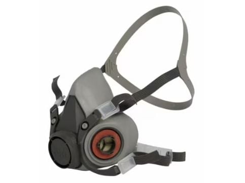 3M 6200, 24 kpl, M, Aikuiset, 3M™ 2000, 5000, 7000 Series, Harmaa