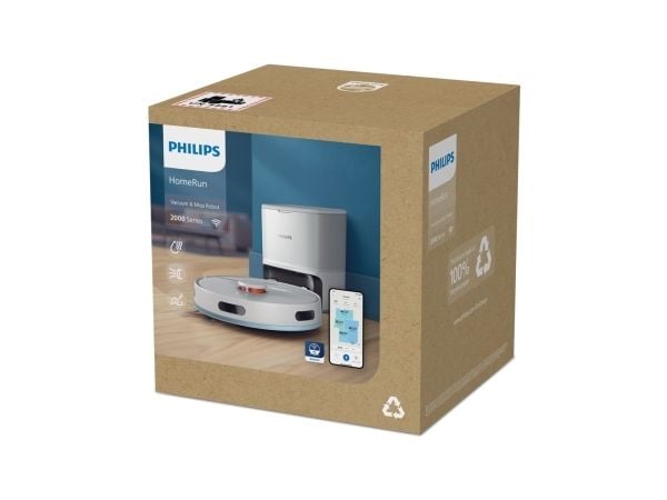 Philips XU2100/25, Støv pose, Rund, Støv pose, Akrylonitril-butadien-styren (ABS), 0,38 l, Lade