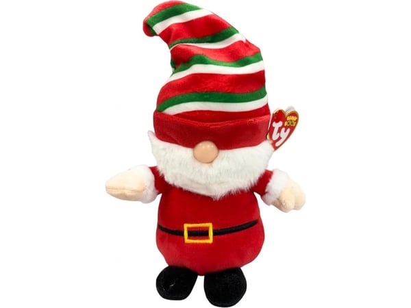 Ty den röda tomten Gnewman maskot 15 cm