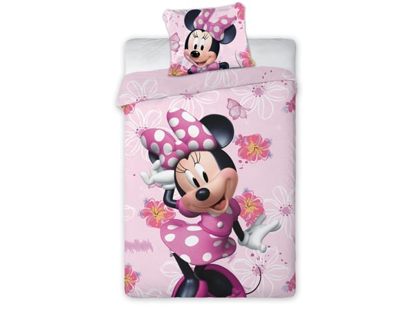 Minnie Mouse sengetøy (100 % bomull)
