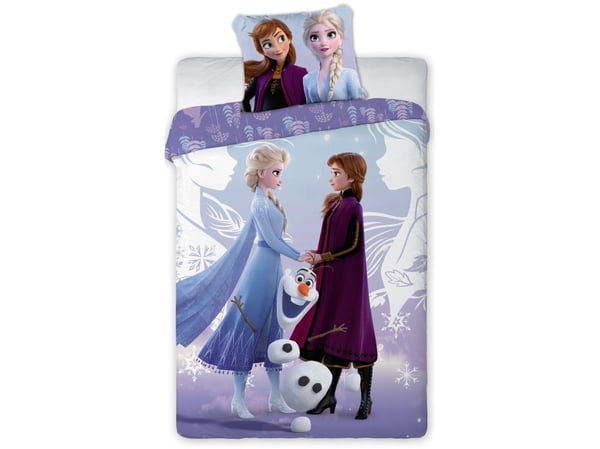 Disney Frost sengetøy Anna, Elsa og Olaf – 100 prosent bomull Disney Frost sengetøy Anna, Elsa og Olaf – 100 prosent bomull
