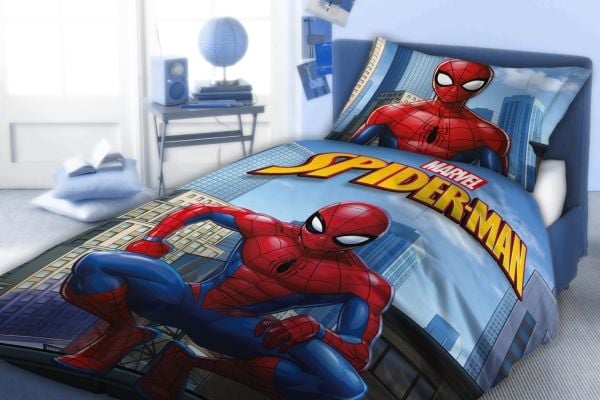 Spider-Man sengetøy – 100 % bomull