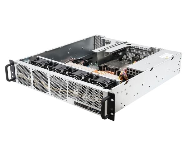 ASRock Rack 2U1G-B650/EVAC - Server - rackmonterbar 2U - 1-veis - ingen CPU - RAM 0 GB 2.5" brønn(er) - uten HDD - AST2600 - Gigabit Ethernet - ute...
