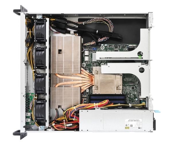 ASRock Rack 2U1G-B650/EVAC - Server - rackmonterbar 2U - 1-veis - ingen CPU - RAM 0 GB 2.5" brønn(er) - uten HDD - AST2600 - Gigabit Ethernet - ute...