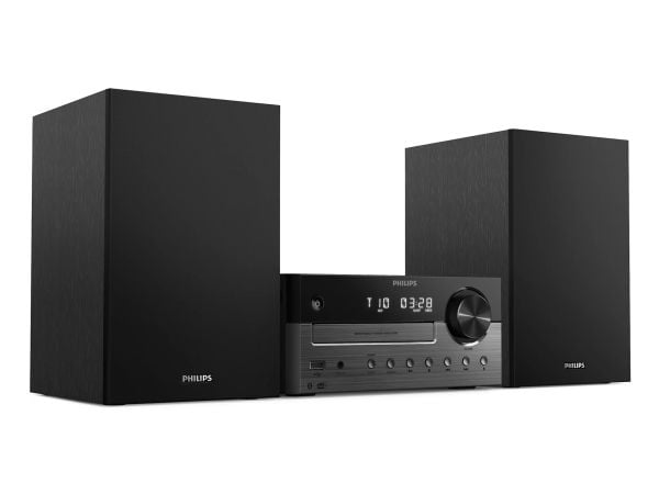 Philips-TAM4505M2 - Mikrosystem - 80 Watt (Total) - mörkgrå