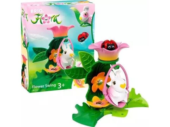 BRIO Azalea Flower Swing, 3 År, Flora, Grön, Orange, Rosa, Röd, Vit