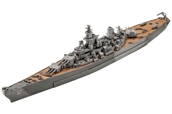 Revell startsett - slagskip USS New Jersey