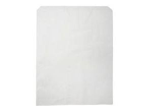 Bageripåse 2,5kg L280xB340+20mm 40gr Vit,1000 st/crt