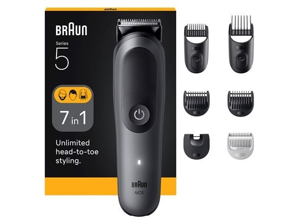 Braun Series 5 Aio5520 Grey 7in1 Multi Groomer