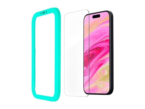 LAUT PRIME GLASS skjermbeskytter i klart glass for iPhone 16