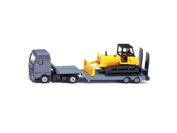Siku MAN-lastbil med bulldozer