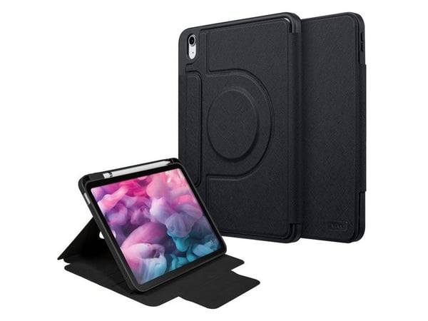 Laut Prestige Folio Mag Spin - beskyttende etui med holder for Apple Pencil for iPad 10,9" 10G (svart)