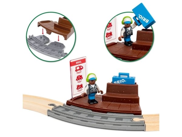 BRIO 36102 Pull Back Togsæt