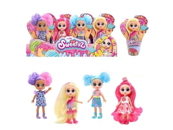 Sparkle Girlz TOY DOLL SWEETYZ MINI 12 cm 03-81071