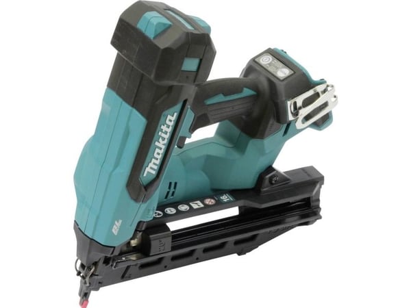 Makita trådløs kompresjonsnaftpistol DBN610Z, 18 volt (blå/svart, uten batteri og lader) - SOLO