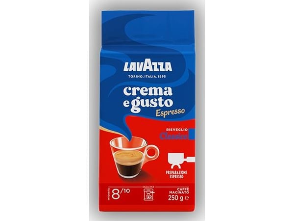 Lavazza 3909, 250 g, Mørkbrent, Espresso, Arabica? Robusta, Afrika, 1 stykker