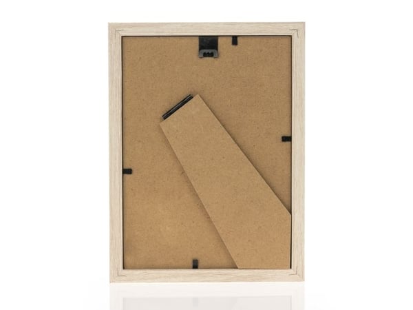 ZEP HK457N, Enkel bilderamme, Tre, Naturlig, Bord, Vegg, 13 x 18 cm, Rektangulær