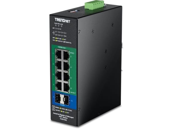 Trendnet TI-PG103I, Hallittu, Gigabit Ethernet (10/100/1000), Power over Ethernet -tuki, Telineasennus