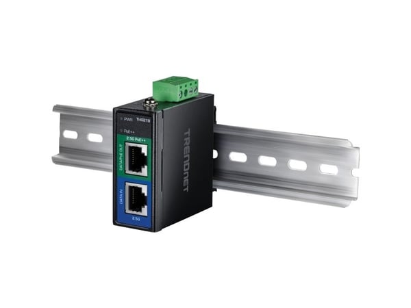 Trendnet TI-IG219, 2.5 Gigabit Ethernet, PoE++ (4PPoE), Sort, 48 – 57, 95 W, CE FCC LVD