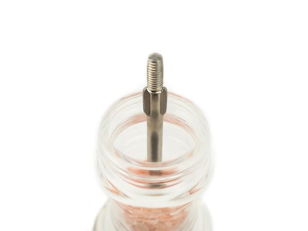 Peugeot Nancy, Saltkvarn, Transparent, Akryl, Rostfritt stål, 180 mm, Frankrike