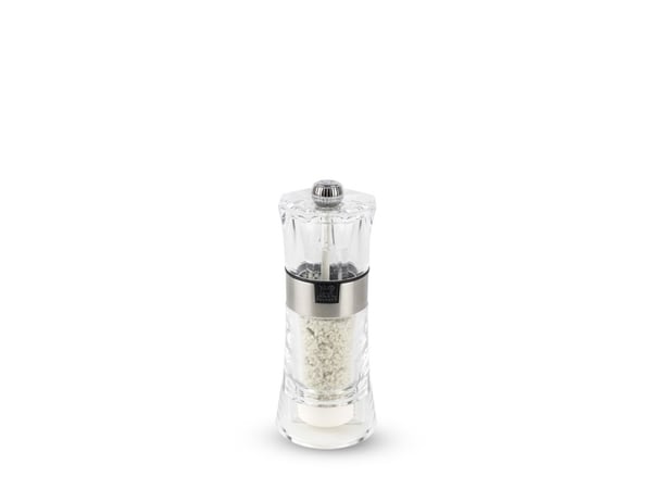 Peugeot Oslo, Saltkvarn, Transparent, Akryl, Trä, Rostfritt stål, 140 mm, Frankrike