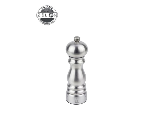 Peugeot Paris Chef, Saltkvarn, Rostfritt stål, Rostfritt stål, Rostfritt stål, 180 mm, Frankrike