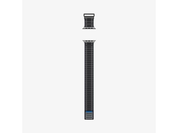Spigen WBF0, Band, Smartklokke, Svart, Apple, Apple Watch (44/45mm), Apple Watch 10/11 (46mm), Apple Watch Ultra (49mm), Nylon