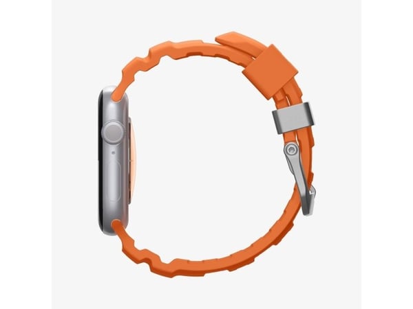Spigen WBS2, Band, Smartklokke, Oransje, Apple, Apple Watch 10/11 (46mm), Silikon