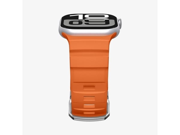 Spigen WBS2, Band, Smartklokke, Oransje, Apple, Apple Watch 10/11 (46mm), Silikon