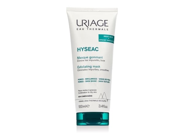 URIAGE Hyséac eksfolierende maske for fet og kombinasjonshud 100 ml