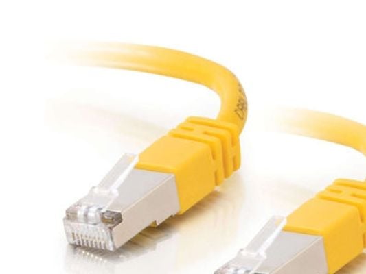 LOGON SSTP Cat5e, 1,5 m, Cat5e, RJ-45, RJ-45, Keltainen