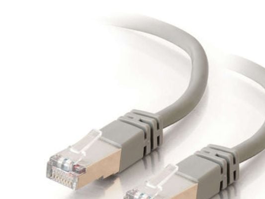 LOGON SSTP Cat6a, Cat6a, RJ-45, RJ-45, hann/hann, elfenben