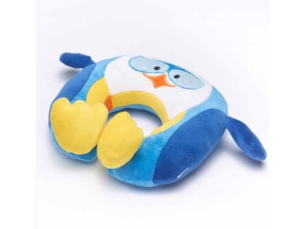 Travel Blue Puffy the Penguin, Blå, Hvit, Gult, Barn, Gutt/Jente, Polyester, Polyester, Dyr