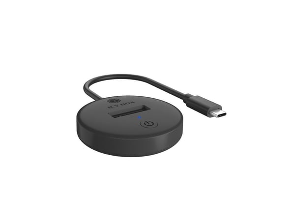 ICY BOX dockningsstation för NVMe & SATA M.2 SSD USB Type-C upp till 10Gbit/s (IB-1610MCD-C31)
