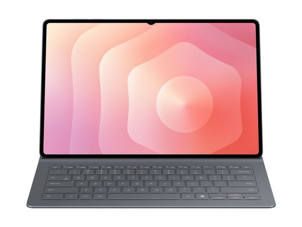 Samsung EF-DX930 - Tastatur og folioveske (bokomslag) - smalt - trådløs - POGO pin, Bluetooth - svart tastatur, svart boks - for Galaxy Tab S11 Ultra