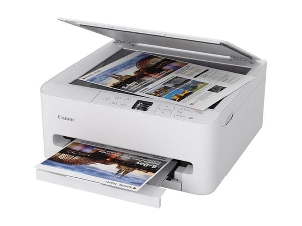 Canon PIXMA TS6550i, Mustesuihku, Väritulostus, 1200 x 1200 DPI, A4, Suoratulostus, Valkoinen