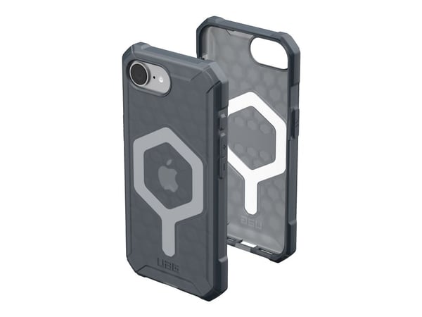 UAG Essential Armor - Baksidedeksel for mobiltelefon - MagSafe-samsvar - aske - for Apple iPhone 16e