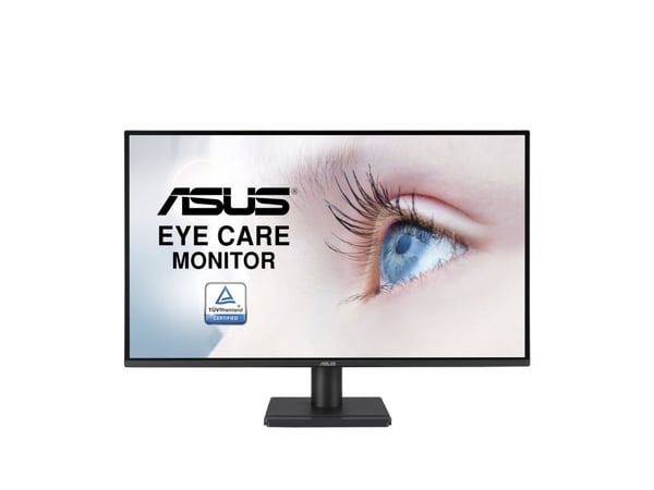 ASUS VA27AQ, 68,6 cm (27"), 2560 x 1440 pikseliä, Quad HD, LCD, 1 ms, musta