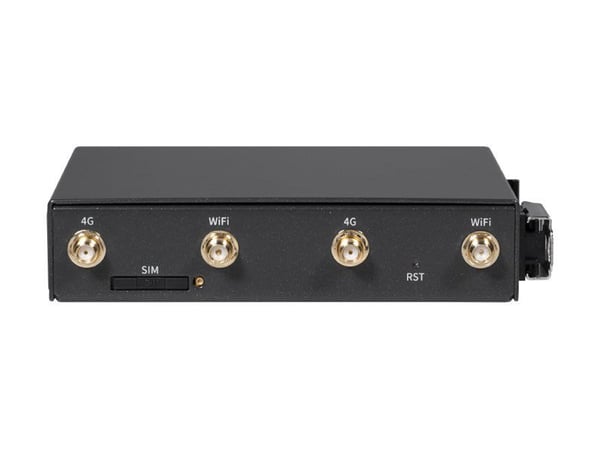 Edimax Pro D4G-7459AC - Trådløs ruter - WWAN 4-portssvitsj - Wi-Fi 5 - Dobbeltbånd - 4G - veggmonterbar, DIN-skinnemonterbar