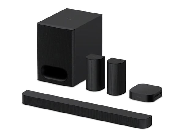 Sony BRAVIA Theatre System 6 HT-S60 - Hjemmeteaterlydbomsystem - 5,1-kanals - 1000 watt (Total)