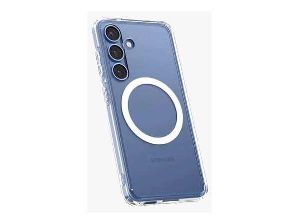 Spigen Ultra Hybrid S MagFit - Baksidedeksel for mobiltelefon - polykarbonat, termoplast-polyuretan (TPU) - klarhvitt - for Samsung Galaxy S25+