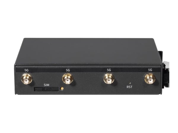 Edimax Pro D5G-8459 - Trådløs ruter - WWAN 4-portssvitsj - 1GbE Dobbeltbånd - 4G, 5G - veggmonterbar, DIN-skinnemonterbar