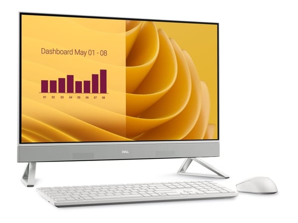 Dell 27 All-in-One EC27250 - AI PC - alt-i-ett Core 7 150U / inntil 5.4 GHz - RAM 16 GB - SSD 1 TB - NVMe - Intel Graphics - Gigabit Ethernet, Blue...