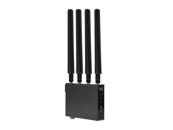 Edimax Pro D5G-8459 - Trådløs ruter - WWAN 4-portssvitsj - 1GbE Dobbeltbånd - 4G, 5G - veggmonterbar, DIN-skinnemonterbar