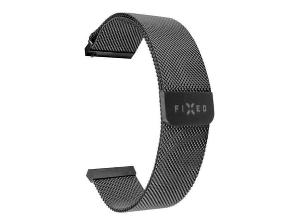 FIXED - Slinga för smart klocka - 20 mm, snabbkoppling - svart
