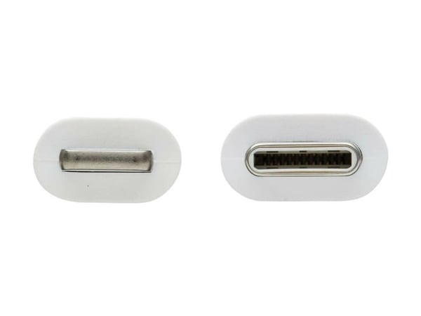 Eaton Tripp Lite Series Safe-IT USB-C to Lightning Sync/Charge Antibacterial Cable (M/M), MFi Certified, White, 1 m (3.3 ft.) - Lightning-kabel - 2...