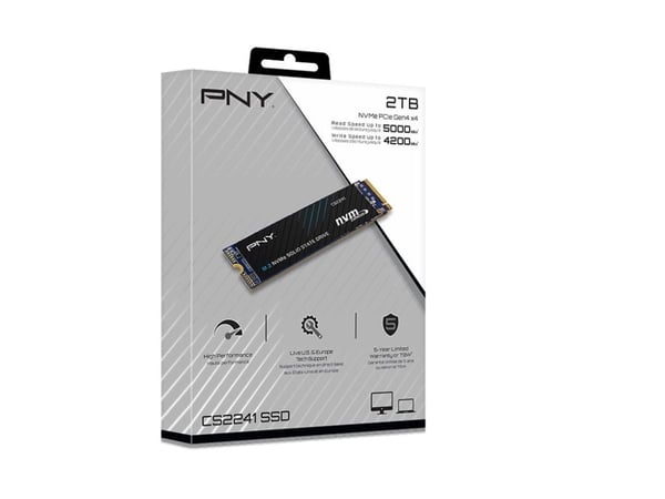 PNY M280CS2241-2TB-RB, 2 TB, M.2, 5000 MB/s